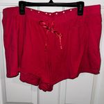 Cacique  elastic waist drawstring cotton pajama shorts pocket size 18/20 Photo 0