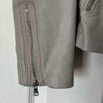 Rebecca Taylor Lamb Leather Biker Jacket - Size 12 Photo 7