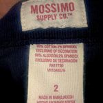 Mossimo Supply Co. Blue velvet floral Mini Pencil Skirt size 2 Photo 2