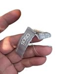 ASOS Tan Floral Front Slit Strapless Summer Dress Convertible Skirt Women Sz 4 Photo 7