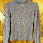 Carolyn Taylor  Sweater Women's Size Medium Pink Gray Pullover Cowl Neck Knit (00 Photo 0