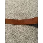 Tony Lama brown leather belt 36 unisex western cross heavy cowboy Cowgirl Photo 5