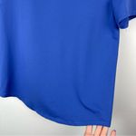 Lululemon High Neck Running Training Top Tshirt Sz 4 Wild Indigo Blue Purple Photo 7
