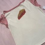Kimchi Blue Red and White Gingham Pie Short Sleeve Tee Photo 1
