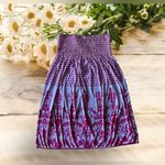 Polka Dot Strapless Dress Tinving white with pink mini dress size 2 Red Photo 1