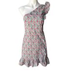 J.Crew x Liberty of London Asymmetrical Ruffle Dress, Sz 8 Photo 3