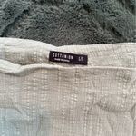 Cotton On Green  linen/gauze mini skirt Photo 2