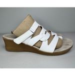 Baretraps  White Wedge Sandals Adjustable Straps Comfort Women's 9.5 Photo 2