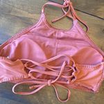 IKA KUL embroidered full coverage copper crochet bikini top‎ size M Size M Photo 2