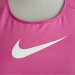 Nike  Victory Shape 2.0 Sports Bra Womens Large Pink White Workout Padded Support Photo 4