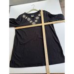 Denim & Co Trendy Design Embroidered V Photo 8