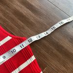 Solid & Striped NWT 
The Carson striped ribbed-knit top
Red and white stripe Photo 6