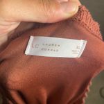 LC Lauren Conrad LC‎ Lauren Conrad XL Sweater Knit Crochet Maxi Dress Sleeveless Boho Rust Photo 4