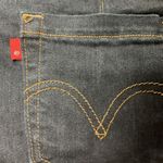 Levi's Women's 545 Flared & Wide Leg Jeans Size 10 Medium Dark Wash Blue Denim Photo 7