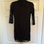Ambiance Apparel Ambiance Black Lace Dress Photo 3