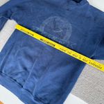 Eddie Bauer Vintage Navy Blue Duck Logo Mockneck Cotton Sweatshirt Size Medium Photo 7