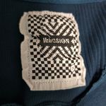 Illusion Y2K Blue Ribbed Knit Top Size 3X Clean Girl Retro Femme Photo 5