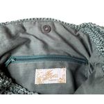 Cappelli Straworld Hand Crochet Toyo Green Hobo Handbag Boho Hippie Festival Photo 6