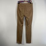 Max Studio Women Small Faux Suede Stretch Pull On Jeggings Pants Camel Vicuna Photo 3