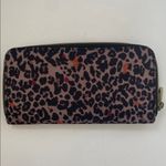 Travelon  Pink and Black Leopard Travel Wristlet Wallet Clutch Photo 2