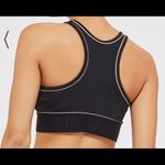 Ivy Park  High Neck Racerback Fishnet Jacquard Texture Logo Band Sports Bra S Photo 2