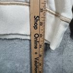 American Eagle  Sweatshirt Small Maine Graphic Raglan Cream Neutral Cozy Coastal Photo 9