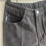 Bongo Vintage 90s Mom Jeans High Waist Tapered Black Denim Junior’s Size 7 Photo 2