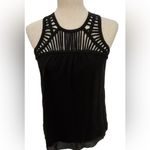 Bar III Bar lll Black Strappy Tank Top Blouse Photo 2