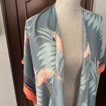 Flamingo tropical print caftan cover up Photo 2