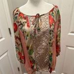 Meadow Rue Anthropologie Beige Floral Key Photo 0