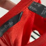 ANYBODY NWOT Coral Sleeveless Textured Knit Loungewear Jumpsuit Size Large Pink Photo 6