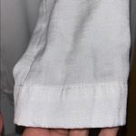 WHITE CLASSIC BUTTON UP SHIRT LONG SLEEVES WITH BUTTON CLOSURE PTP 21” Size undefined Photo 6