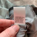 Le lis Women XS Dress Sage Green Satin Cowl Mini Strappy Back Party Cocktail NWT Photo 4