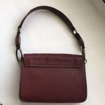 Ellen Tracy  Burgundy Leather Purse Photo 8