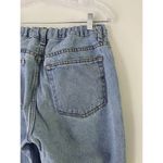 George Regular Fit Adjustable Waist Straight Leg Vintage High Waisted Jeans 32 Blue Photo 3