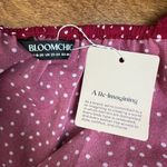 Bloom Chic Midi Dress Women 18 20 Red Polka Dot Sweetheart Flutter Sleeve Tiered Size undefined Photo 10