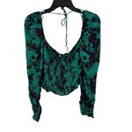 Free People Cropped Floral Hilary Top New Size Small Photo 15