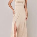 Revelry Gold Champagne Dress Size 6 Photo 0