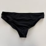 J.Crew NWT  Hipster Full-coverage Bikini Bottom Swim Black Photo 2