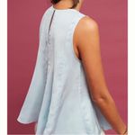 Anthropologie eri + ali baby blue swing tank blouse XS Photo 1