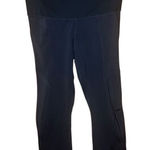 Gap 390.  sculpt maternity black leggings size small Photo 0
