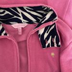 Lilly Pulitzer Pink Fleece Zip up Jacket- 807 Photo 2