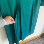 London Fog  Teal Double-Breasted Trench Coat One Size Photo 12