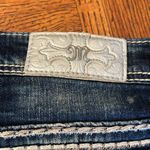 Miss Me   Blue MID SHORT Denim Shorts size 27 Photo 6