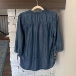 Anthropologie  elevenses denim shirt Photo 5