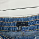 Universal Standard  Chambray Shorts Blue Medium Wash Elastic Waist Size XL 26 Photo 8