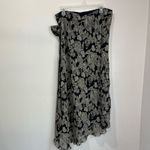 Cami International Y2K Floral Midi Skirt Black Beige Boho Size 16 Photo 1