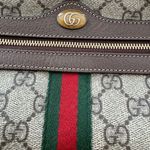 Gucci NWOT  GG Ophidia Supreme Brown mini bag crossbody monogram, size 10”x19” Photo 6