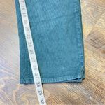 American Eagle Womens 12 Green Mom Jean Straight High Rise Corduroy Stretch Photo 7