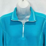 Eddie Bauer Women’s Quarter Zip Pullover Fleece Tops Size L Photo 3